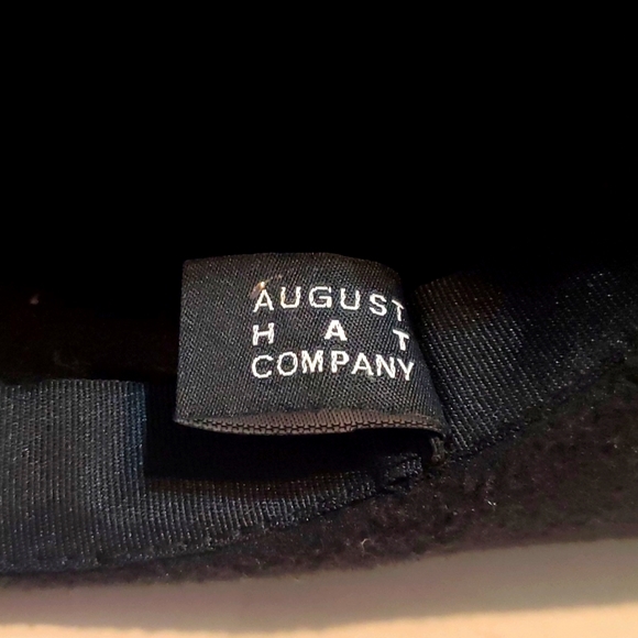 August Hat Company Black Wide Brim Floppy Hat - Picture 5 of 6